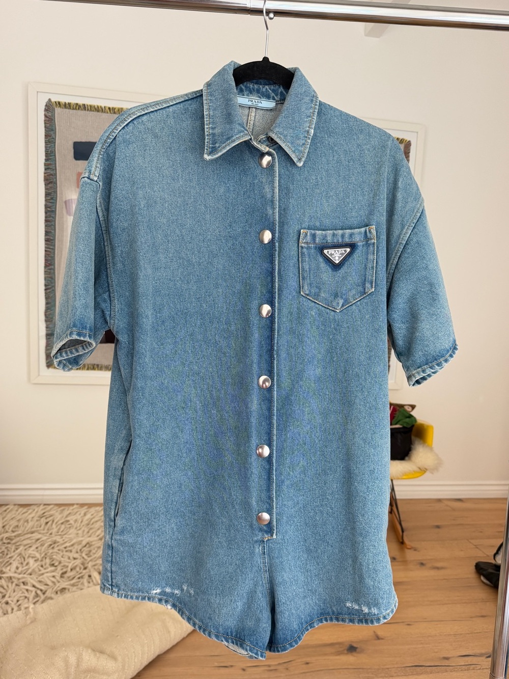 Prada Denim Romper size 38